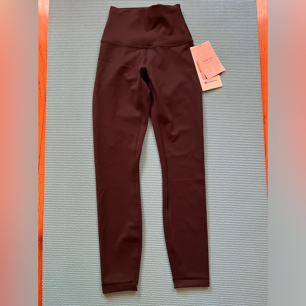 Lululemon Wunder Train HR Tight 25 " Contour Fit Size 0 Retail $98 Black​